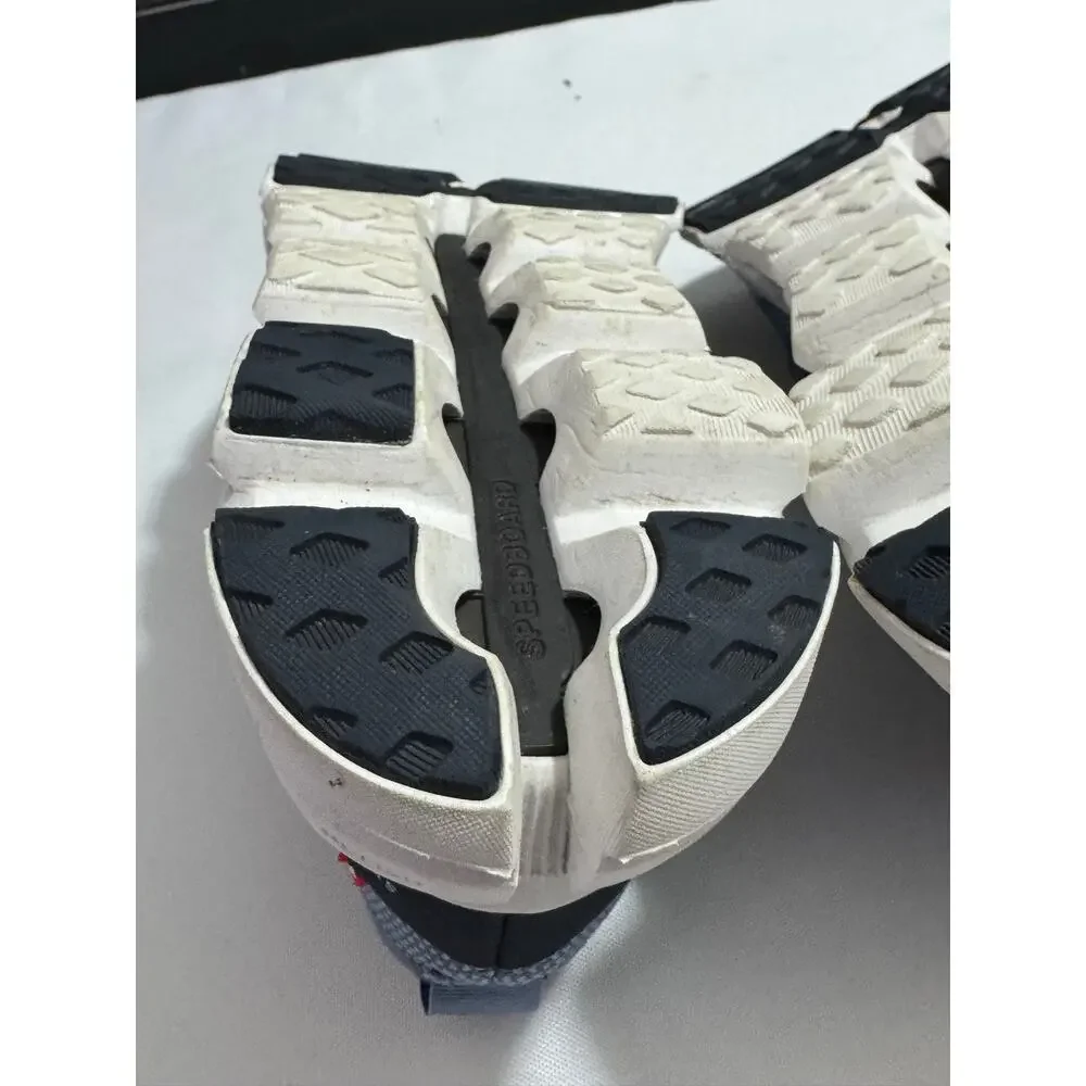 On Cloudswift 3 Women's 6.5 Blue White Athletic Running Walking Shoes Sneakers
